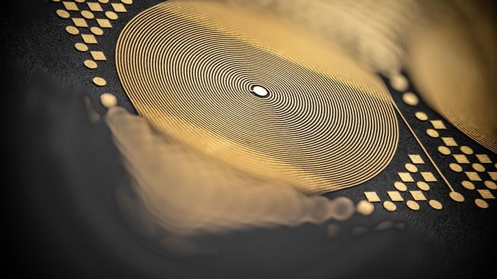 SAP-PCB with coil with 10 micrometers lines and spaces